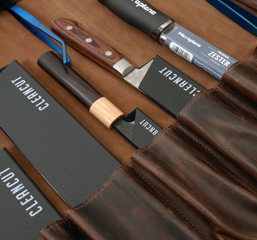 Knife bag leather