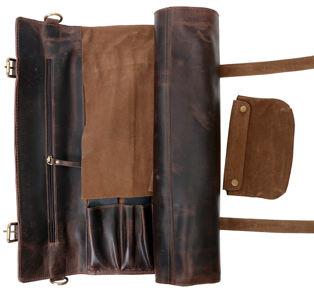 Knife bag leather