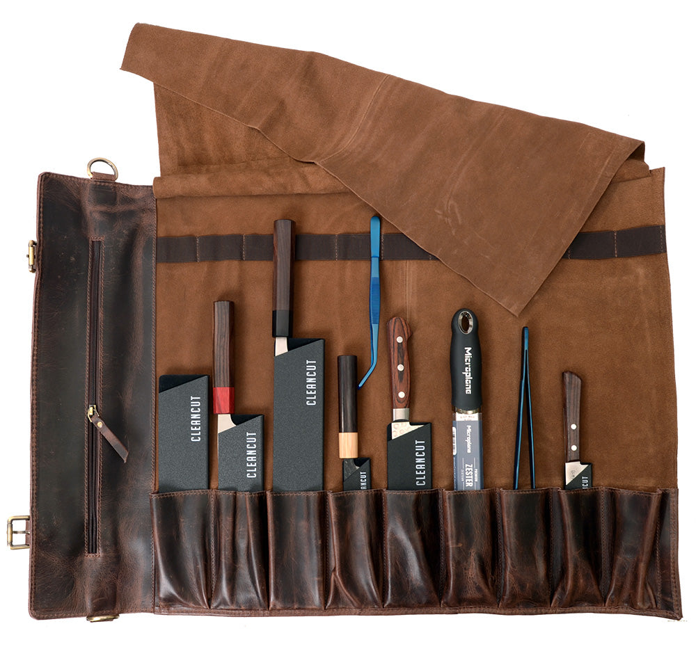 Knife bag leather