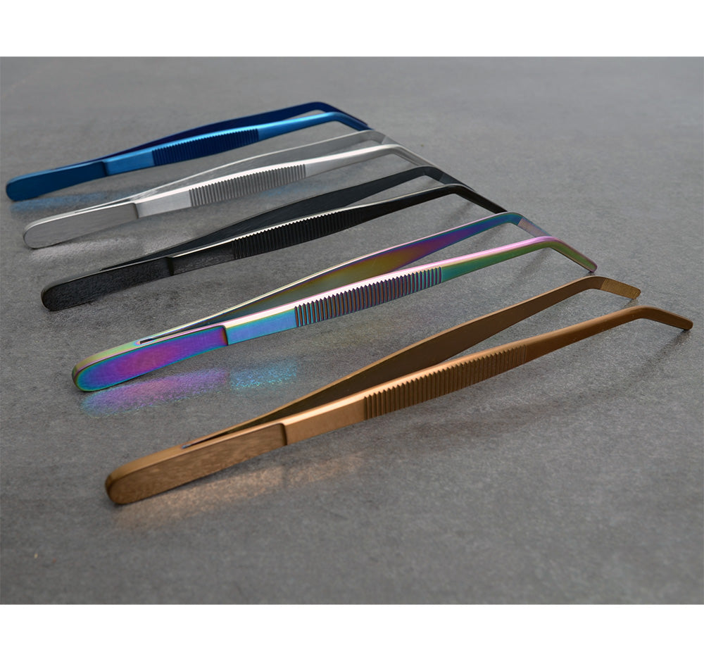 Tweezers medium angled