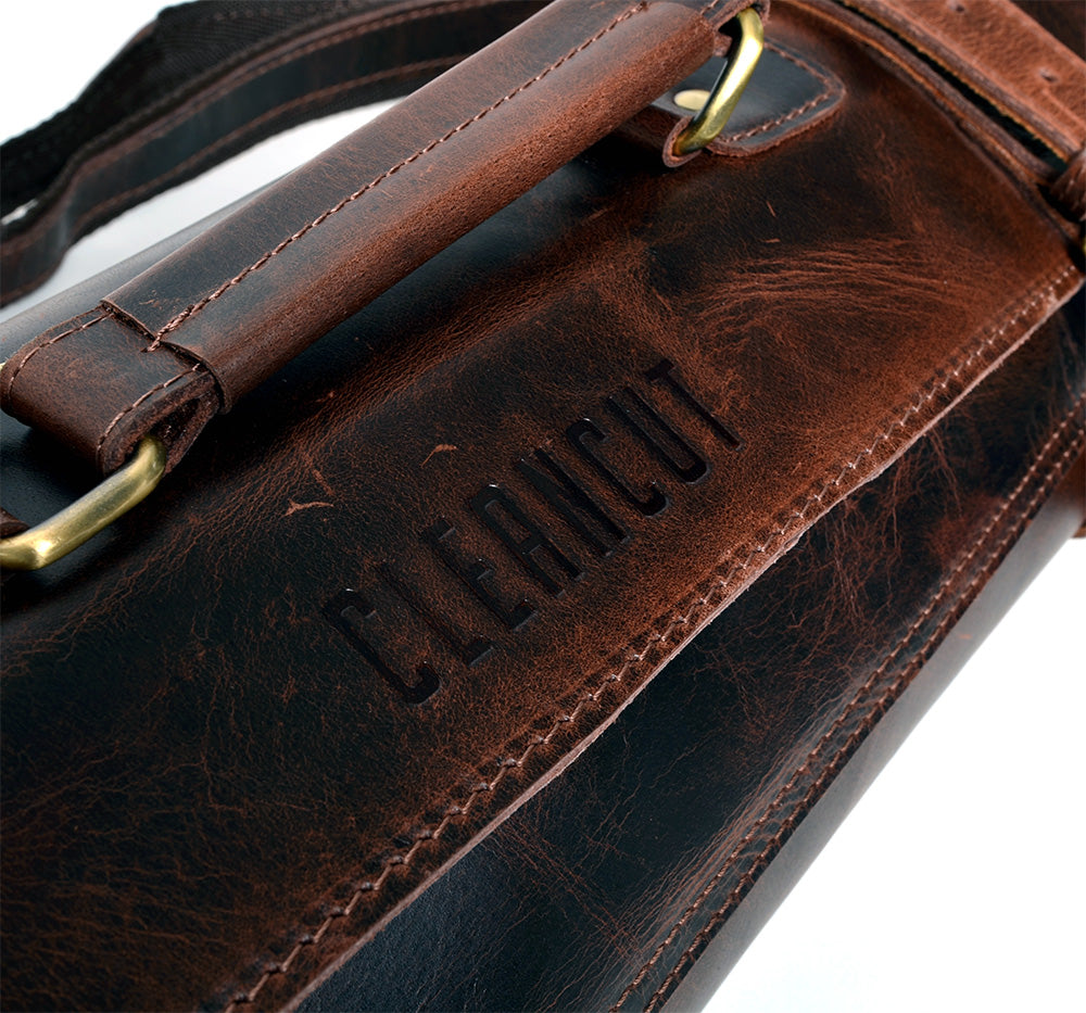 Knife bag leather