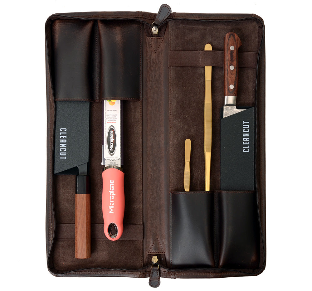 Leather knife sheath