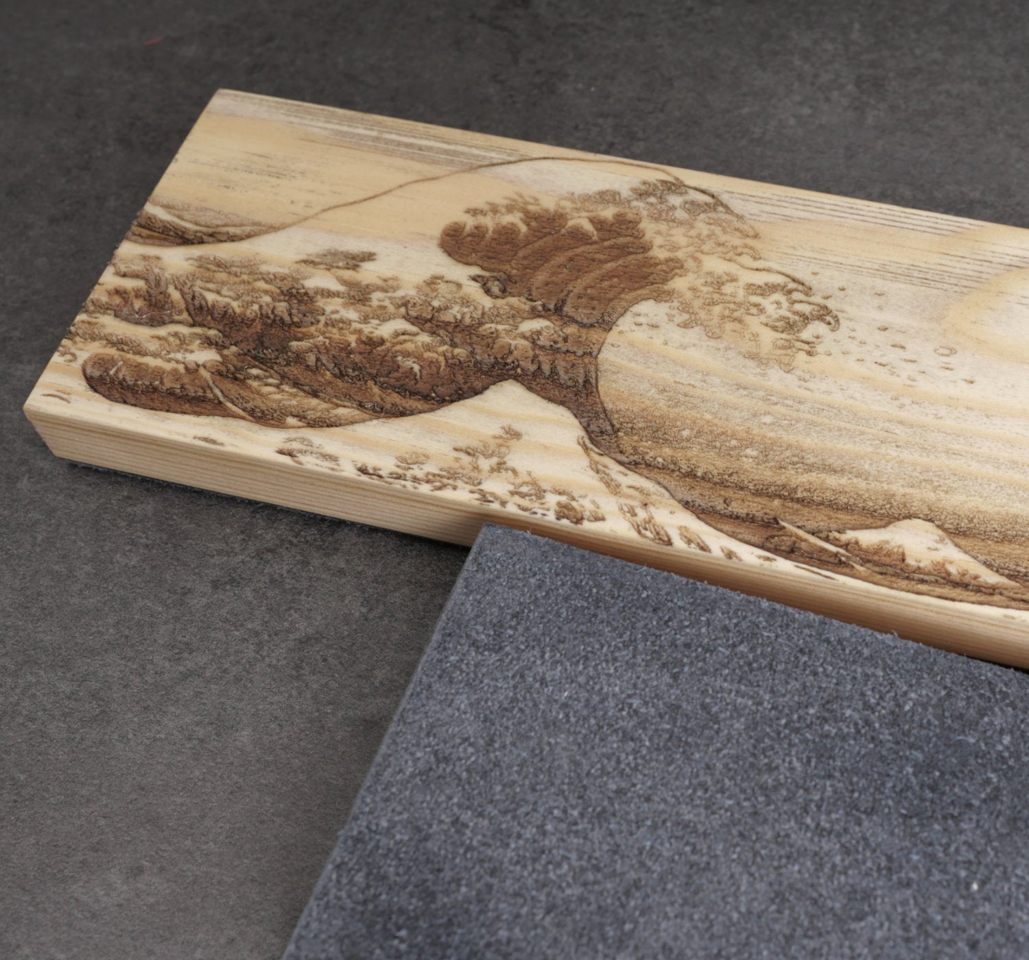 Strop block | Split leather