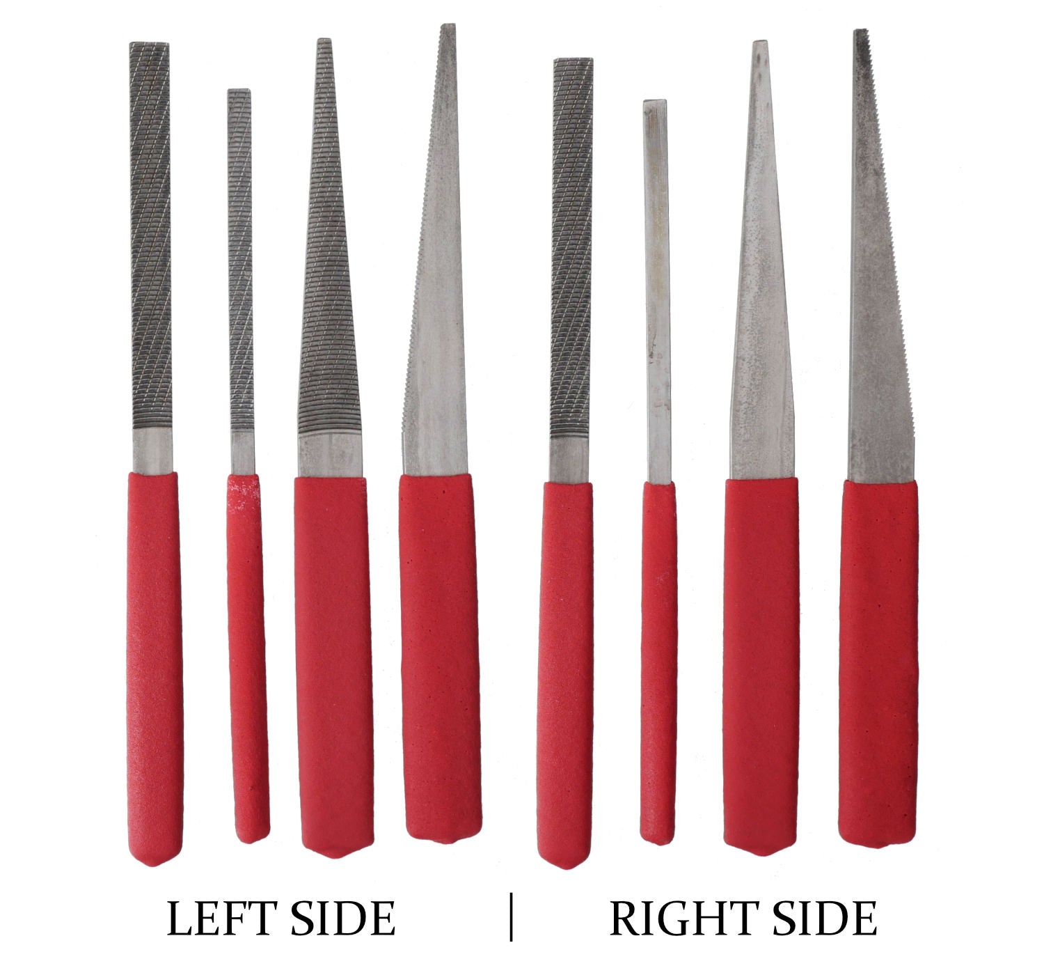 Rasping set for rehafting