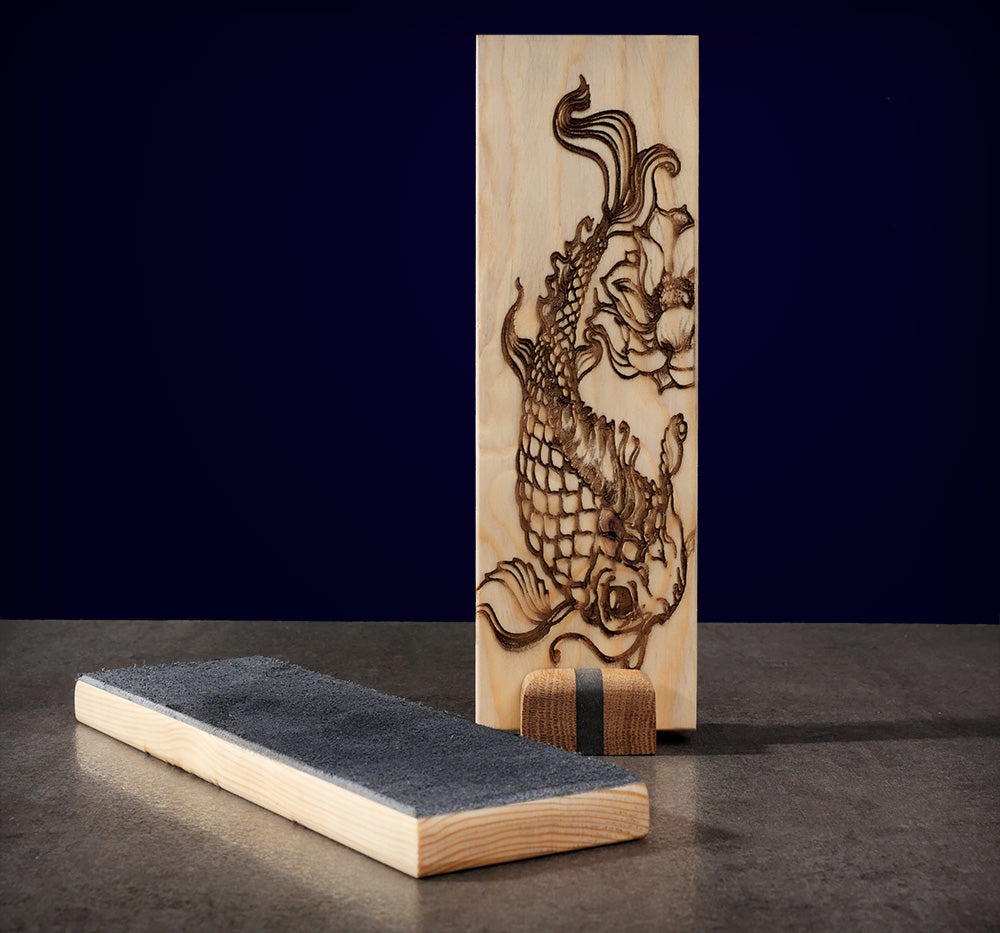 Stropping Block | Split Leather