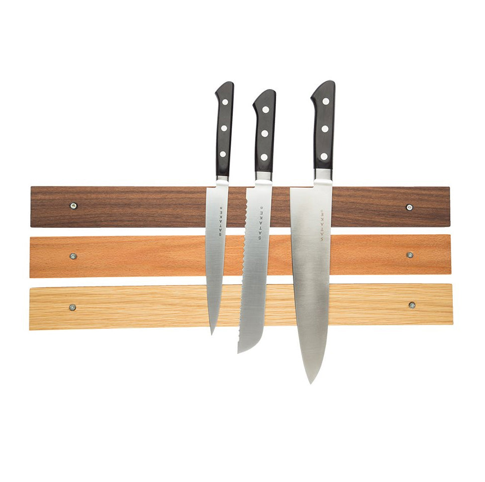 Magnetic knife strip Oak