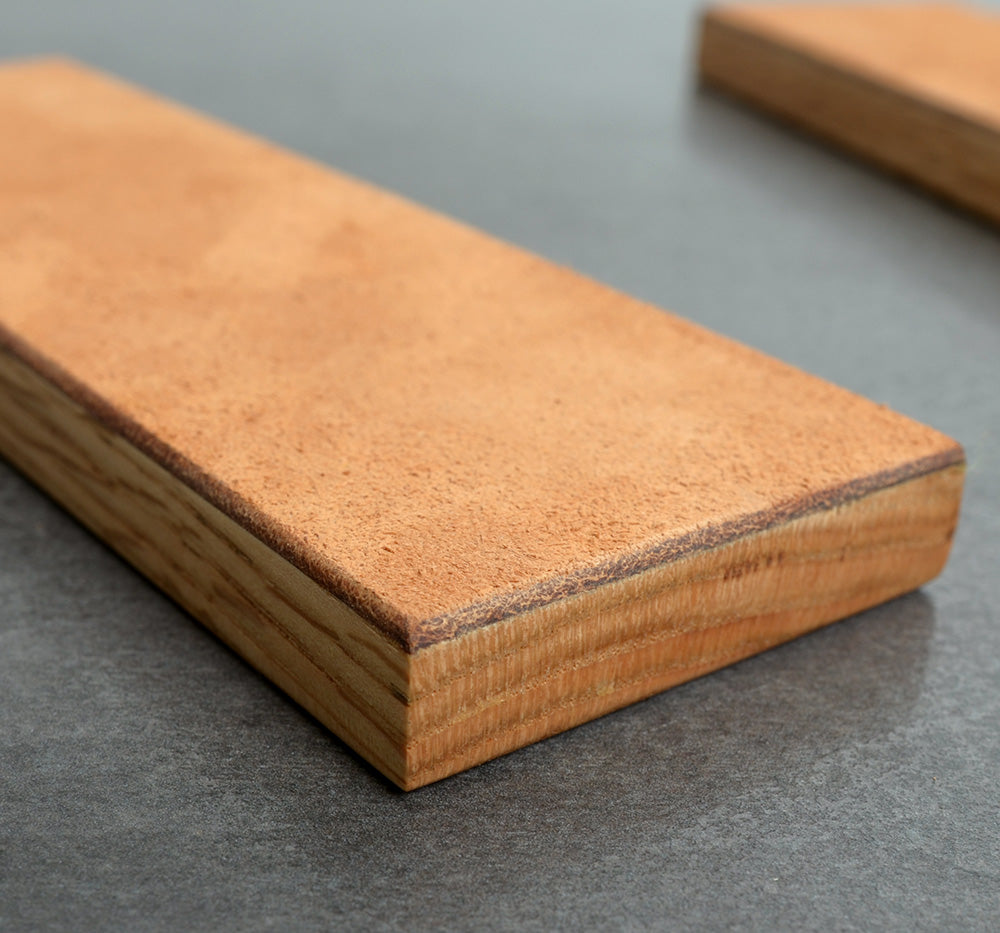 Stropping block | Split leather