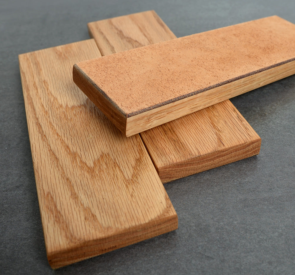Stropping block | Split leather